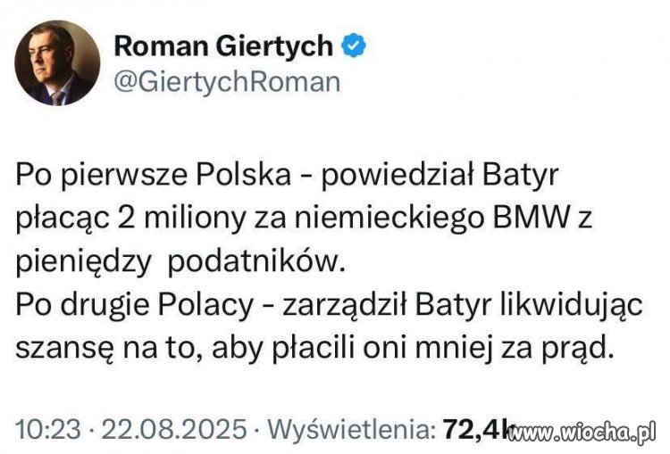 Hej, wyborcy batyra !