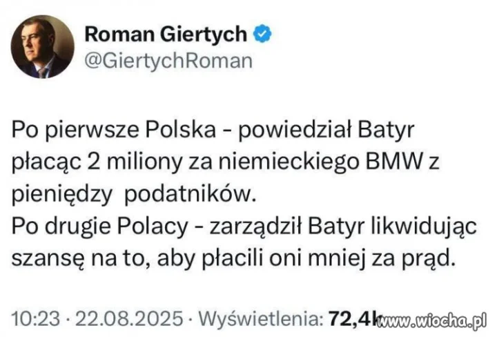 Hej, wyborcy batyra !