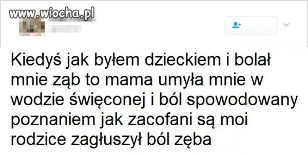 Na ból zęba...