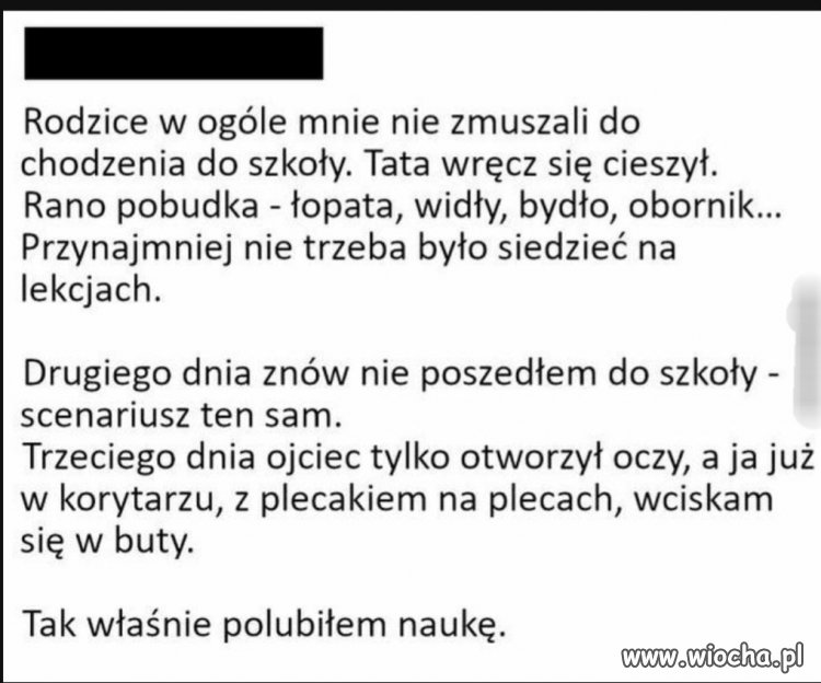 Nauka przez ciężka pracę 