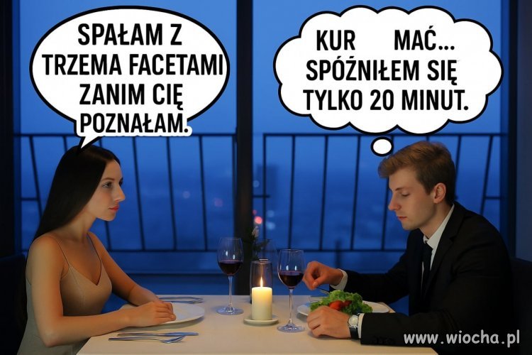 20 minut spóźnienia i już konkurencja zdążyła?