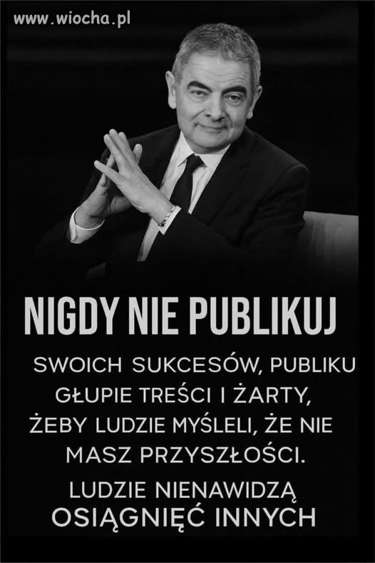 Nikt nie lubi...