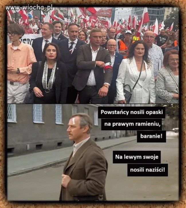 Taka prawda ty pisowski małpoludzie