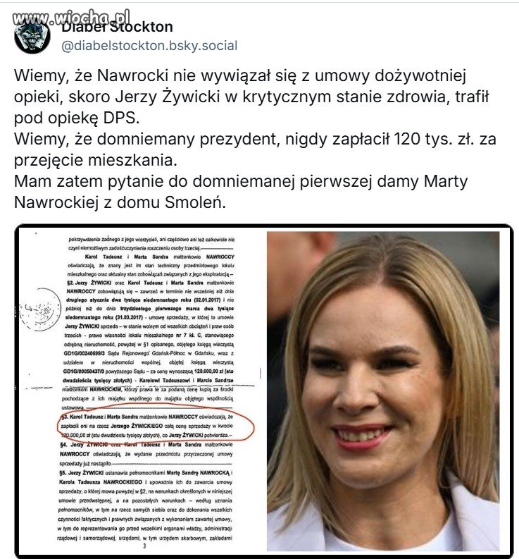 Czy jest przestępstwem, podpisanie w akcie notarialnym, że już zapłacono 120 tysięcy złotych?