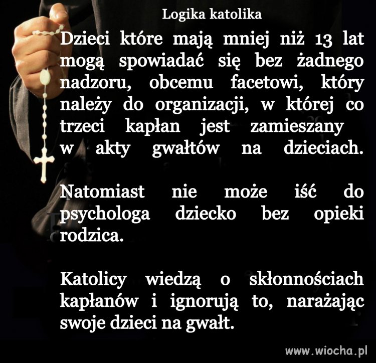 Dzieci nie powinny w ogóle się spowiadać !