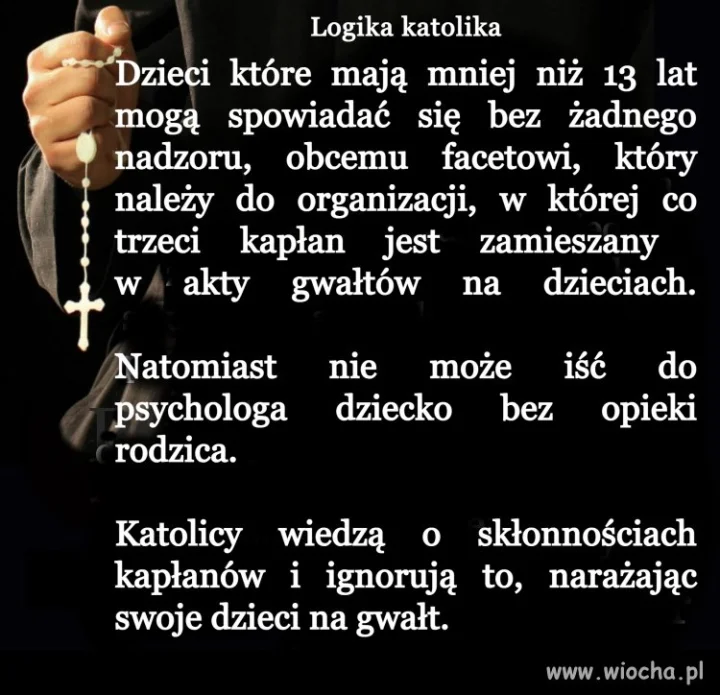 Dzieci nie powinny w ogóle się spowiadać !