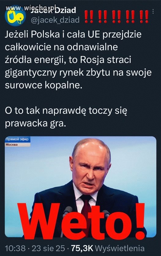 Dlatego to prawakom nie na rękę 