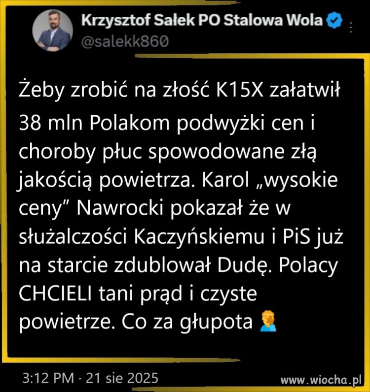 Po pierwsze Kaczyński, po pierwsze PiS 