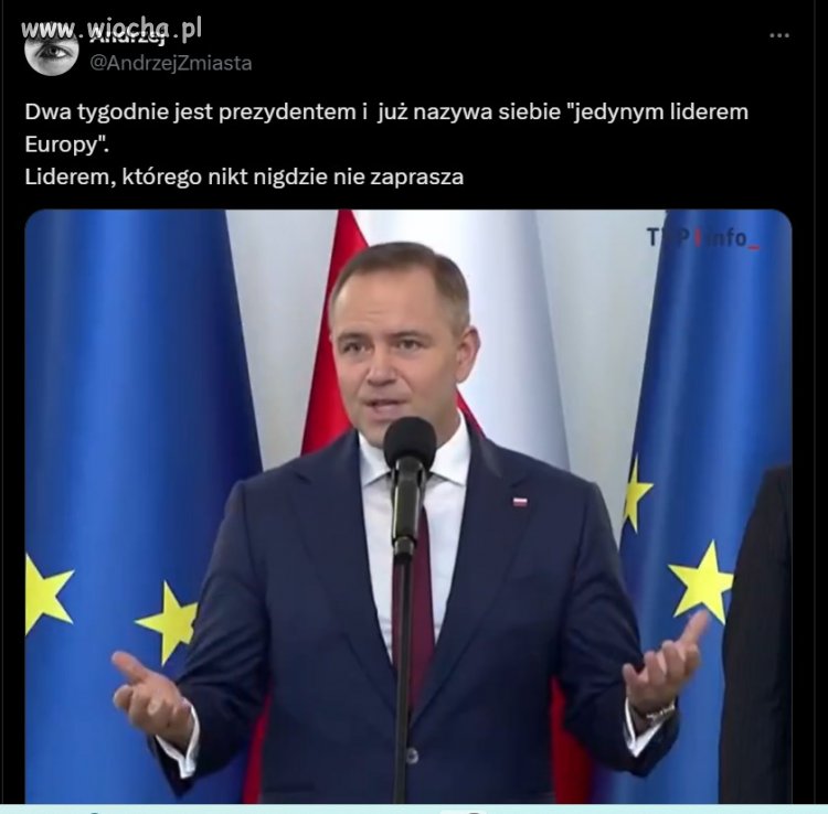 A kto jest prezydentem?   Marszałek Hołownia zaprzysiągł 