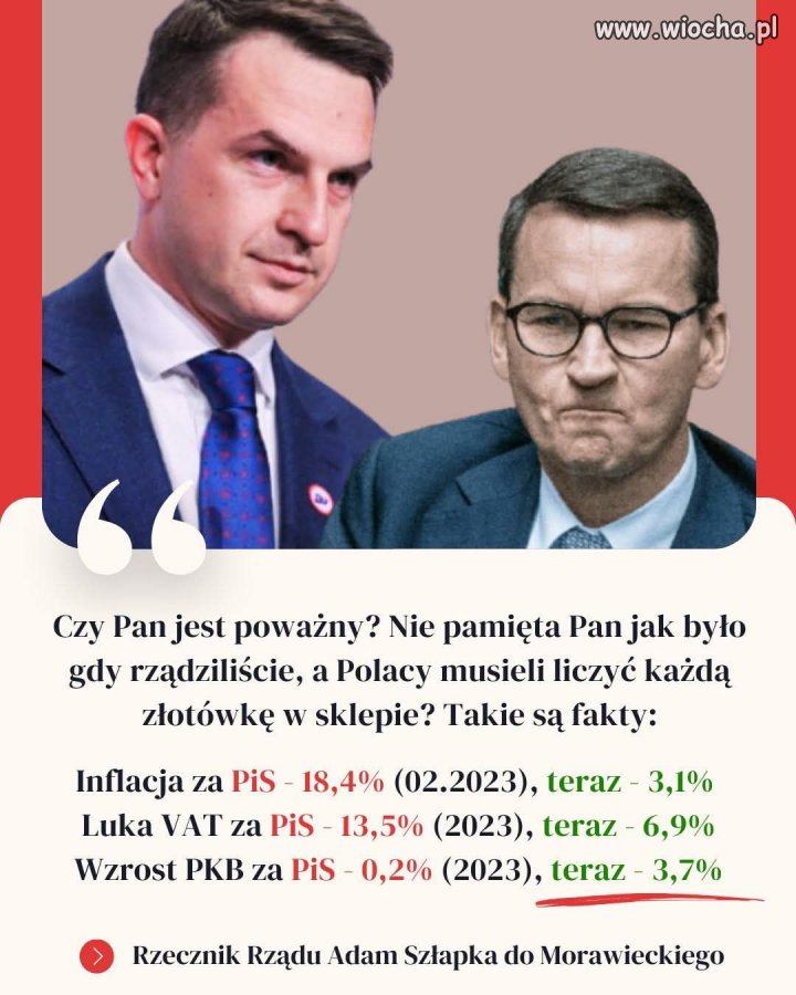 On nie wie co to jest prawda bo osiem lat kłamali
