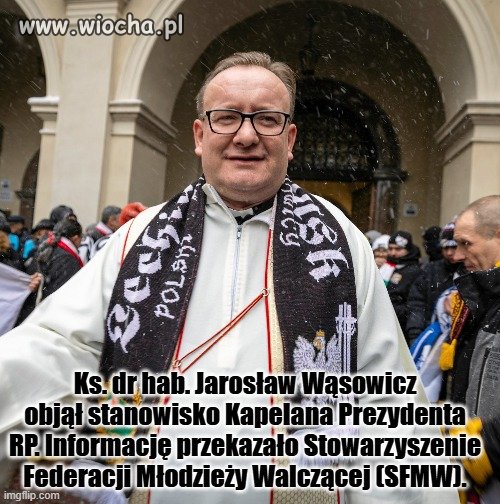 Ten duchowny o szlachetnych rysach twarzy