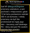 W ogóle by nie protestowali gdyby ktoś chciał stawiać wiatraki na ICH działkach
