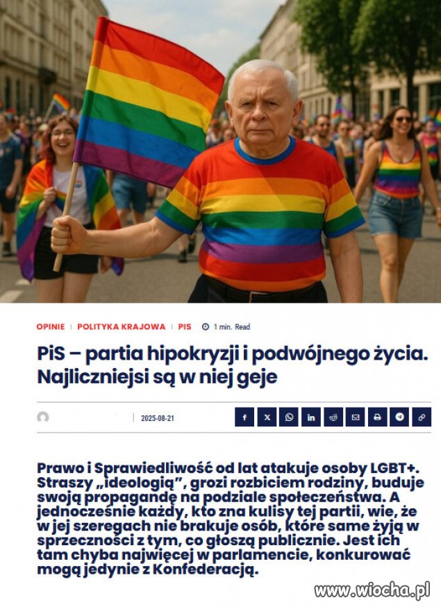 Hipokryzja jest największym grzechem tej partii.