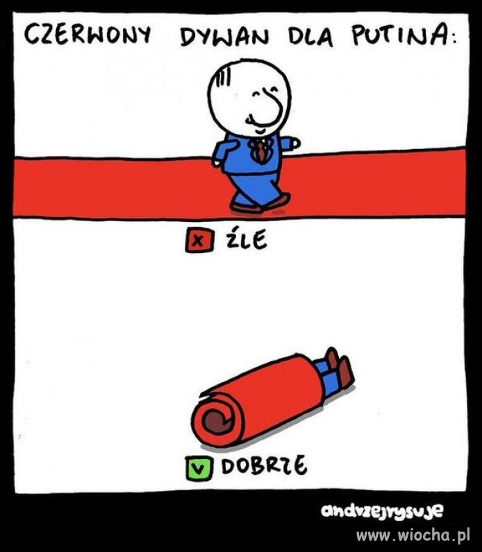 Niestety, instrukcje nie dotarły na czas ...