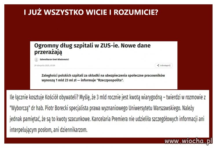 A jak nie rozumicie