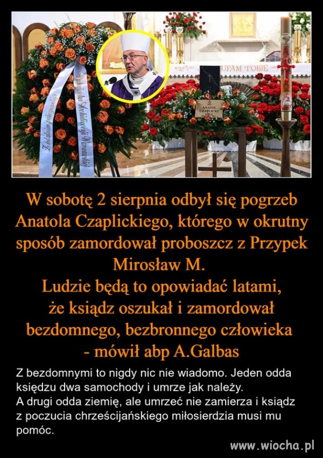 Tak to już jest z tymi bezdomnymi ...