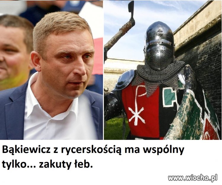 Współczesny rycerz obrońca granic...