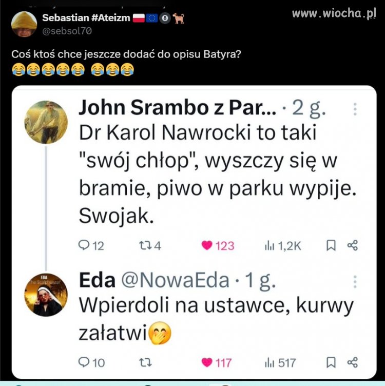 A jak trza to kawalerkę obstawi i miejsce w DPS-ie załatwi. 