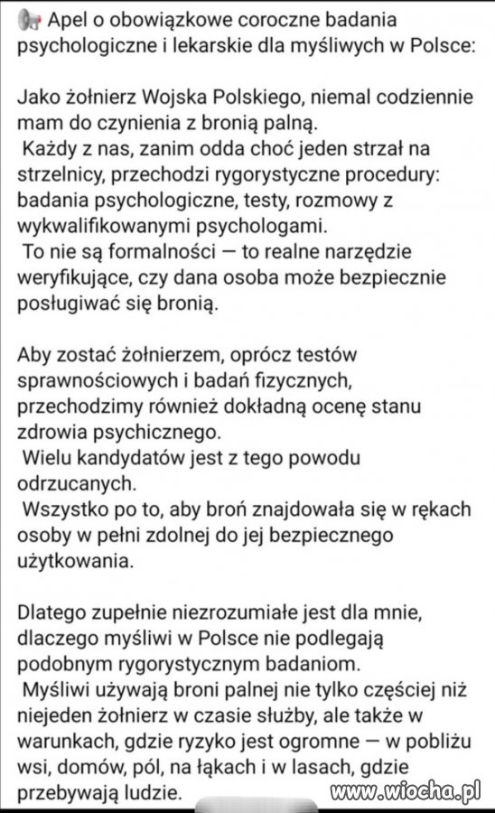 I tak powinno być!