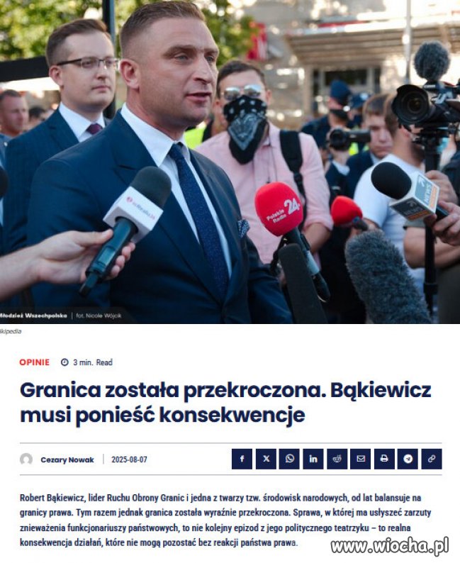 Bąkiewicz przez lata budował swoją 