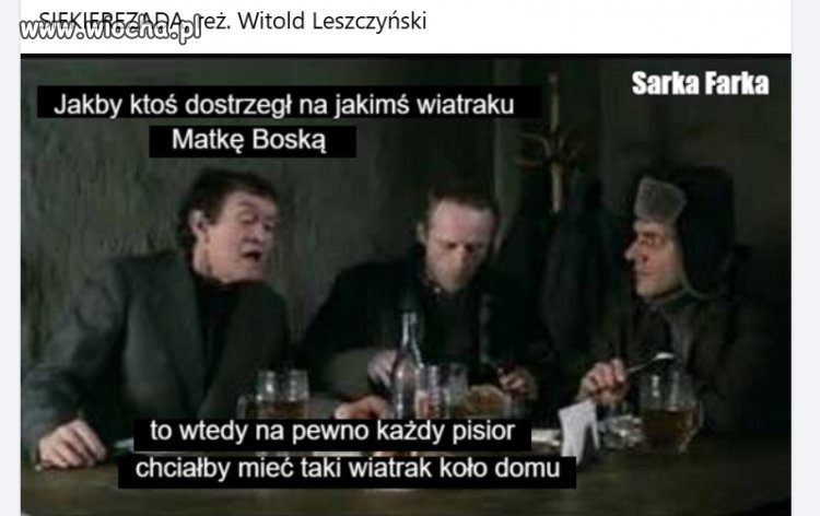 Pisiory vs wiatraki