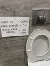 Takie informacja w pewnej toalecie 