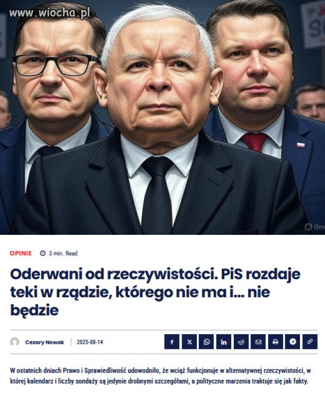 Zabawy senilnego Kaczyńskiego w piaskownicy PiSu