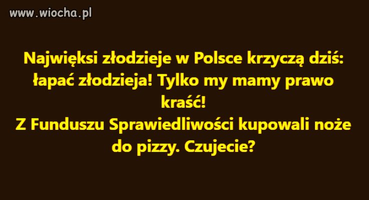 Polska - kraj złodziei 