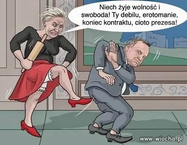 Dudzina poczuła się wolna ...