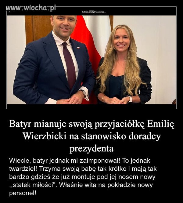 ,,statek milosci" znów u wypływa na szerokie wody