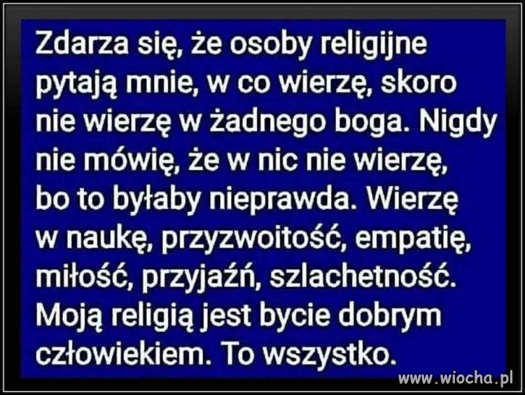 No właśnie tak...