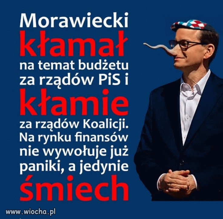 Kłamał, kłamie i będzie kłamał