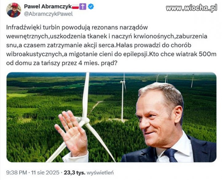 Bohaterska walka PiSu z  WIATRAKAMI!