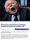Senilny Kaczyński coraz większym obciażeniem dla PiS...