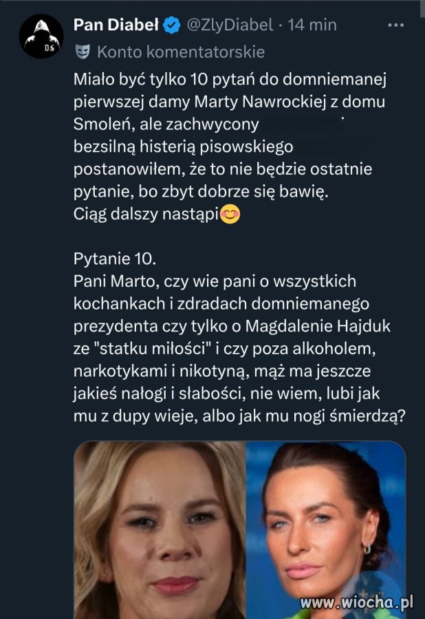 Takie pytanie ...