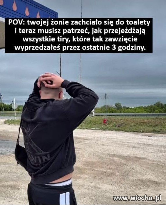 Koszmar w drodze na urlop