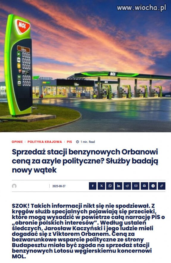 Mamy do czynienia z podwójną zdradą.