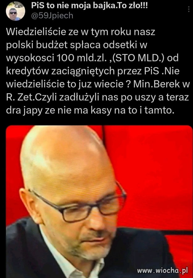 PIS drze japę..