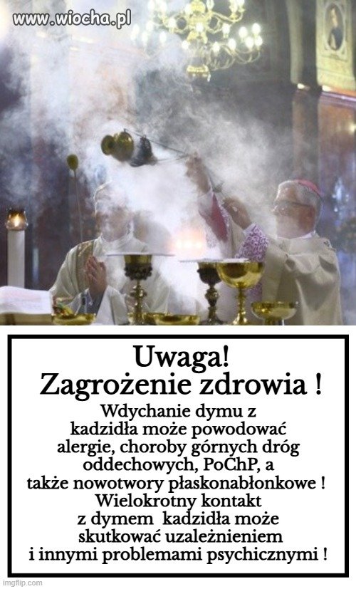 Takie ostrzeżenia powinny być obowiązkowe