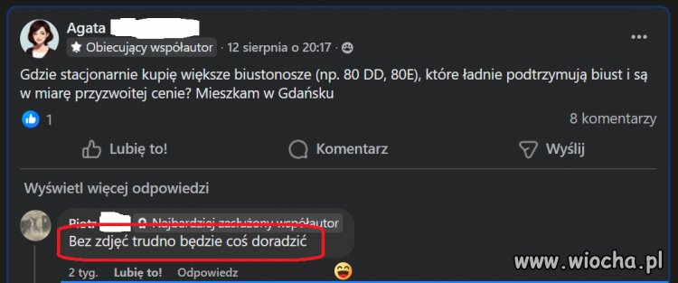 Ekspert od biustonoszy: bez zdjęć nie pomogę 😂