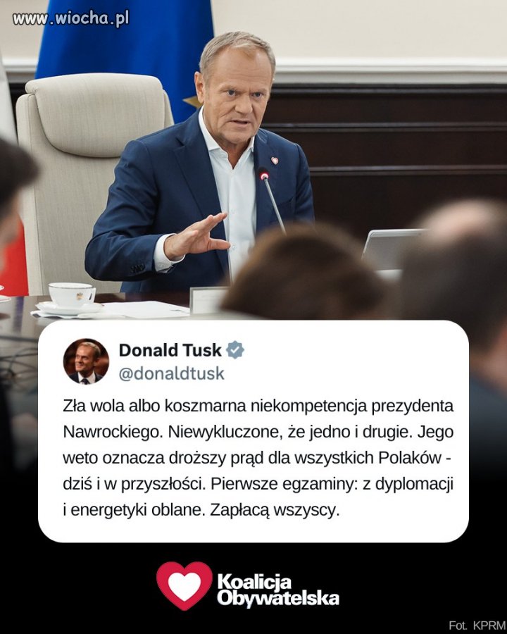 Ćpun obiecał w kampanii wyborczej tani prąd 