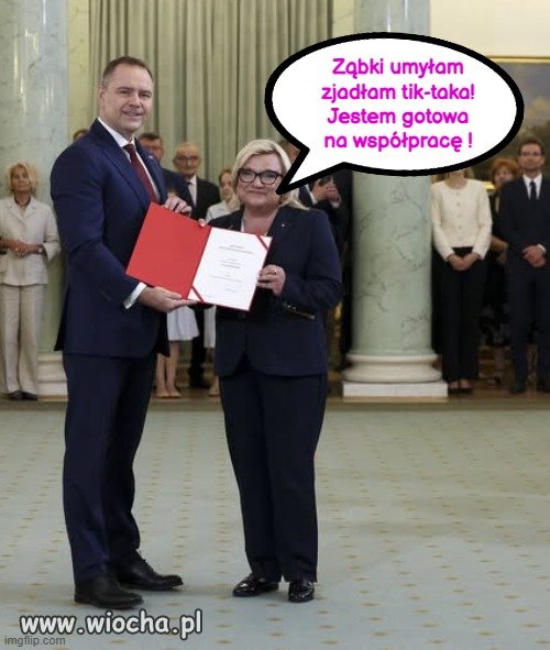 Czy Pani Beatka tez dostanie buzi