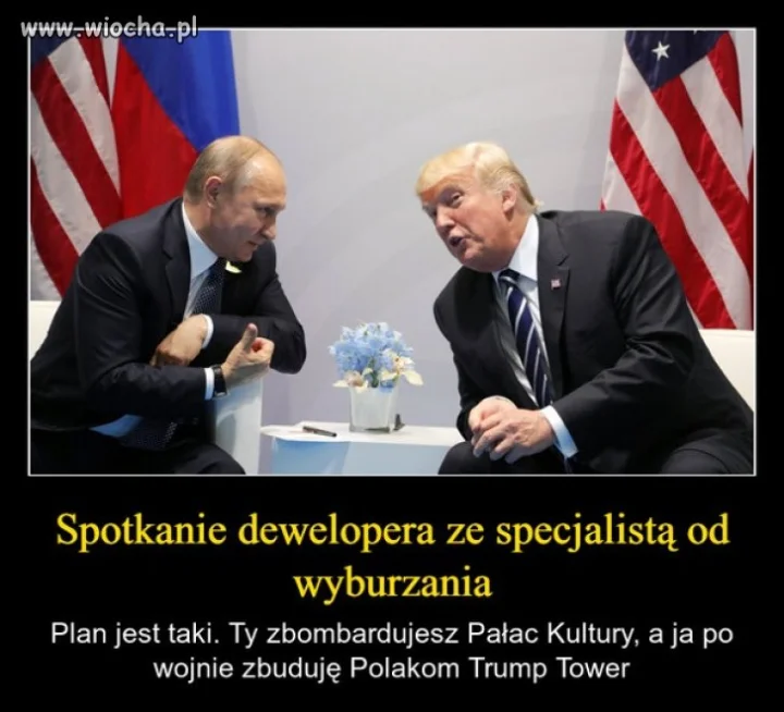 Trumpek wymyślił sobie nowy biznes ...