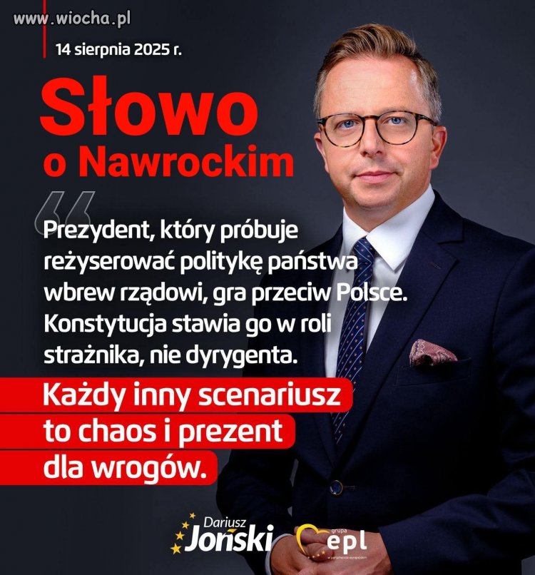 Karol nadyma się bardzo mocno...