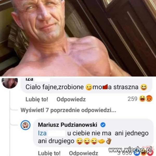 Pudzian w formie.