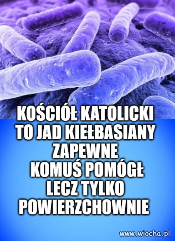 Trzymajcie katoliki dzieci z dala od zepsutego żarcia