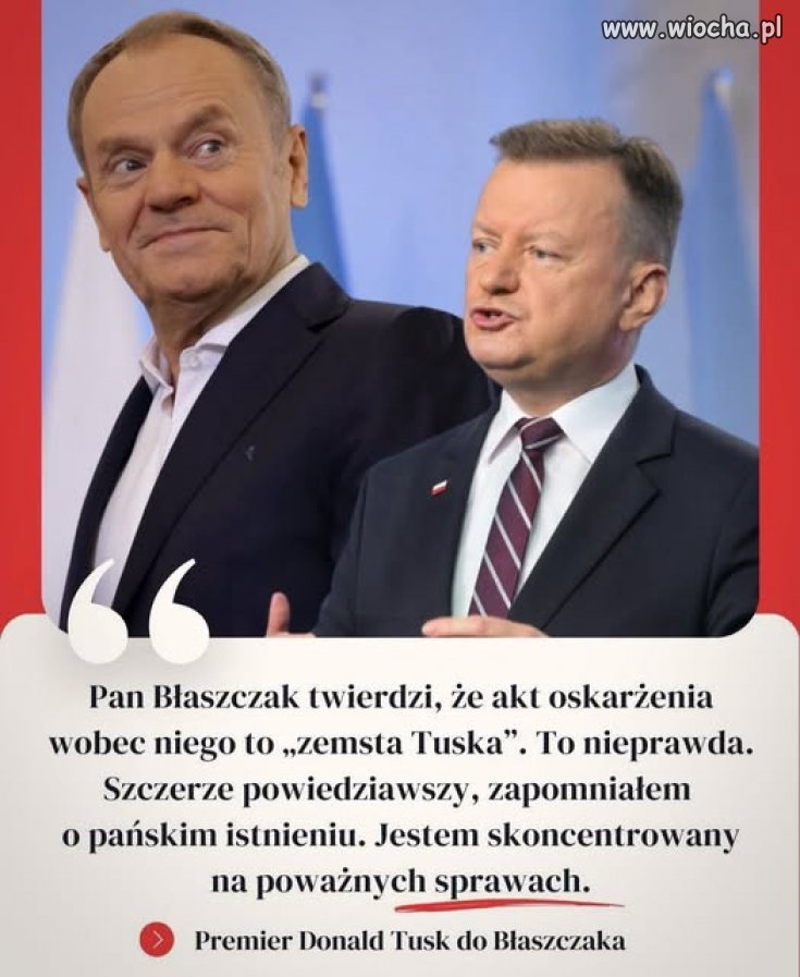 Pan Premier Donald Tusk jest bardzo zajętym człowiekiem