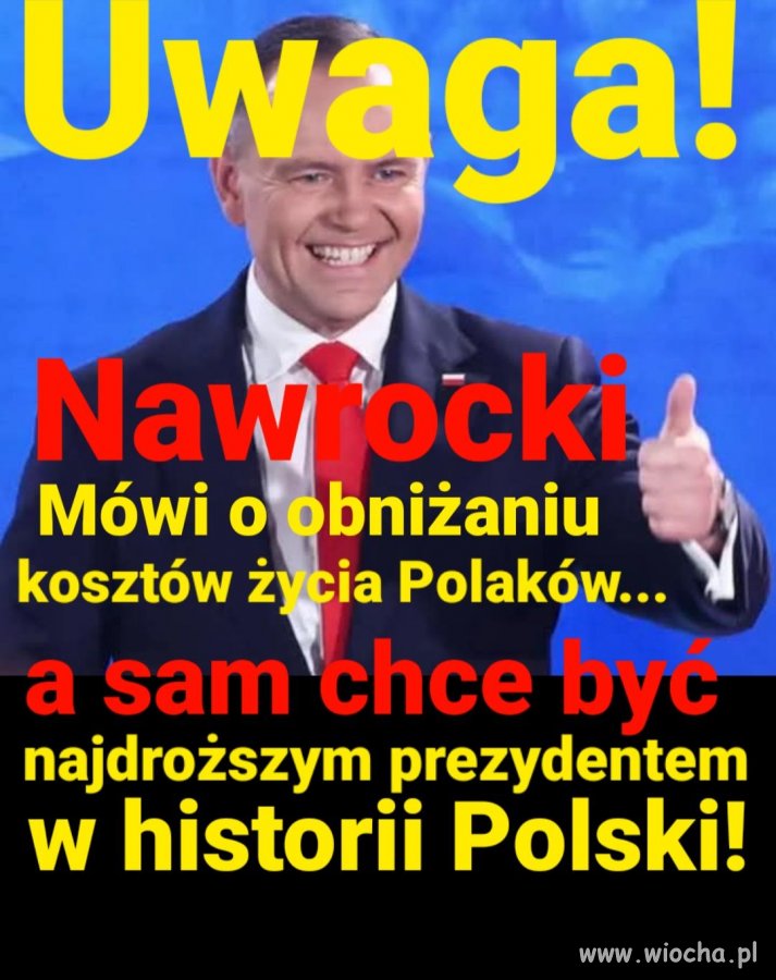 Co innego mówił w kampanii, a co innego robi teraz