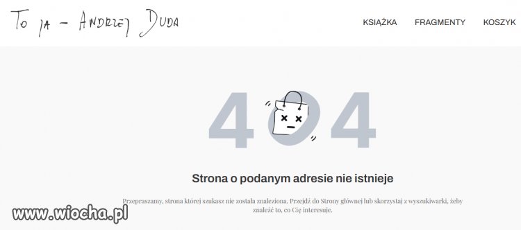 Ojoj, stronka się Panu Jędrusiowi zgubiła.