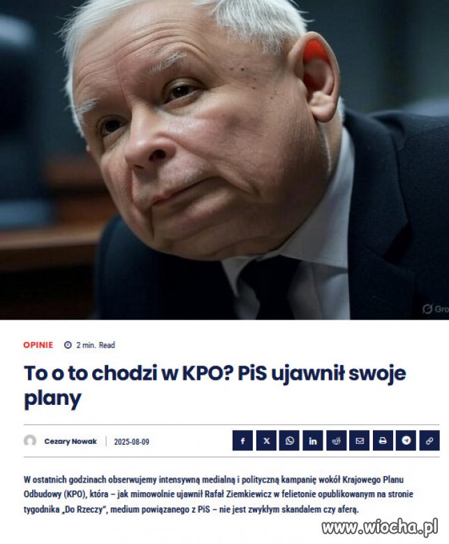 Knucie i szczucie, to jedyne co Kaczyński potrafi!